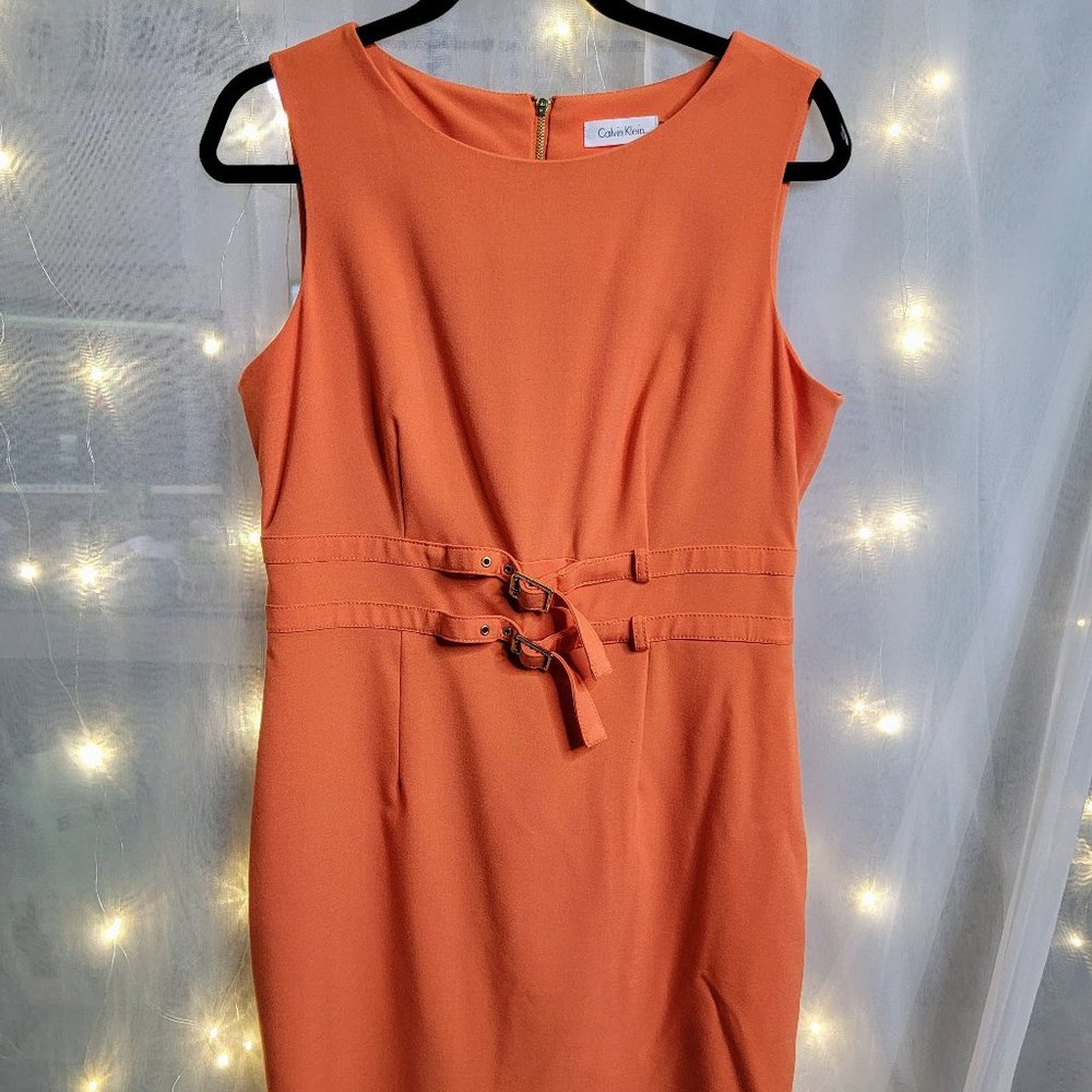 Calvin Klein Sleeveless Career Dress - Size 10